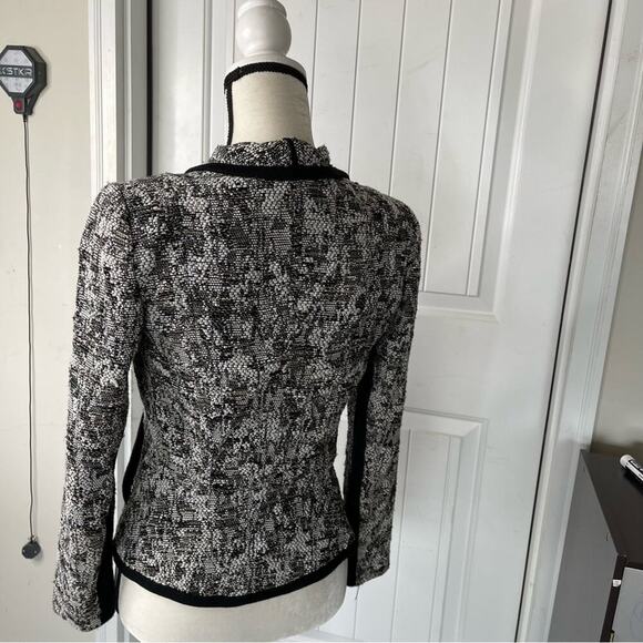 Vince open front drape boucle sweater cardigan blazer jacket size 2 - Picture 3 of 6